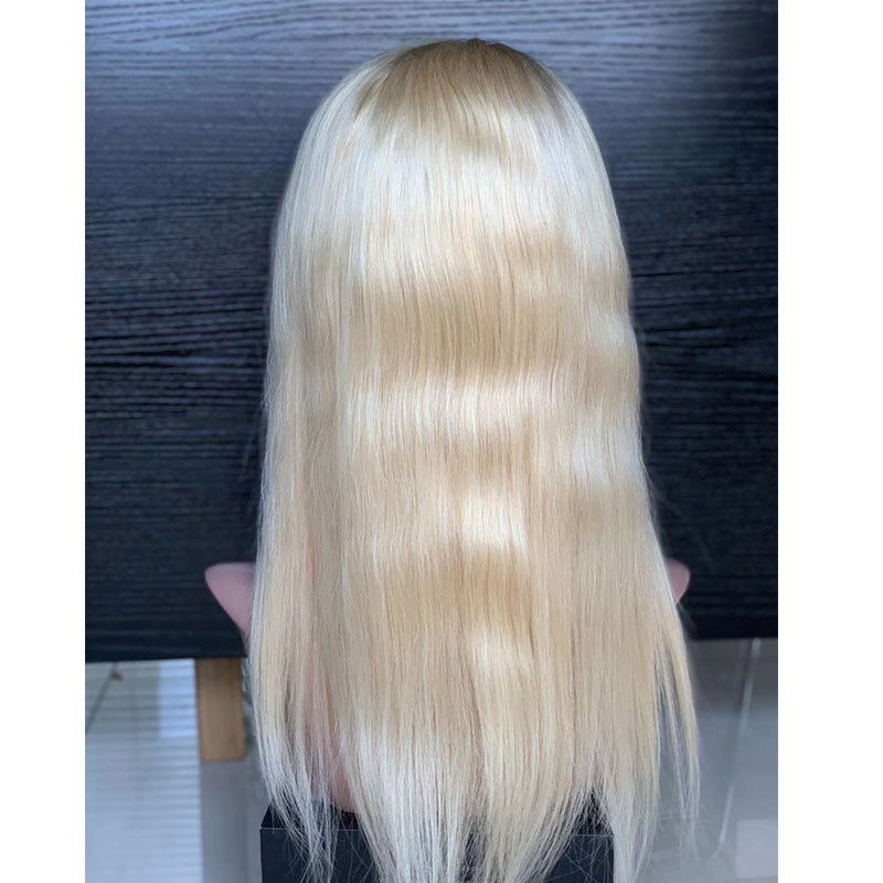 613 Blonde Full Lace Wigs for Women With Baby Hair Pre Plucked virgin Human Hair Wigs Straight Glueless  YL312